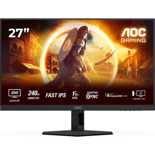 Aoc 27" 0.3ms 260Hz HDMI,DisplayPort Fast IPS 2K Gaming Monitör