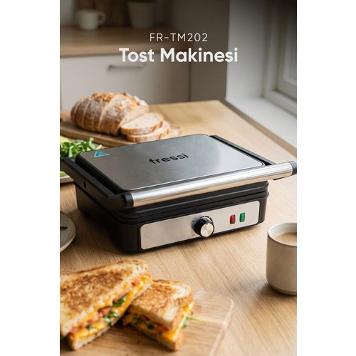Fressi Izgara ve Tost Makinesi 2000W