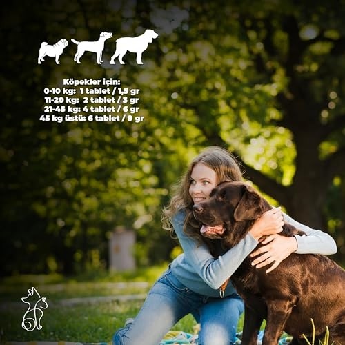 Aesco Kahu Naturals Calm Canine Formula, Köpekler Için Bitki Özlü Sakinleştirici Rahatlatıcı Takviye, 60 Tablet görsel 5