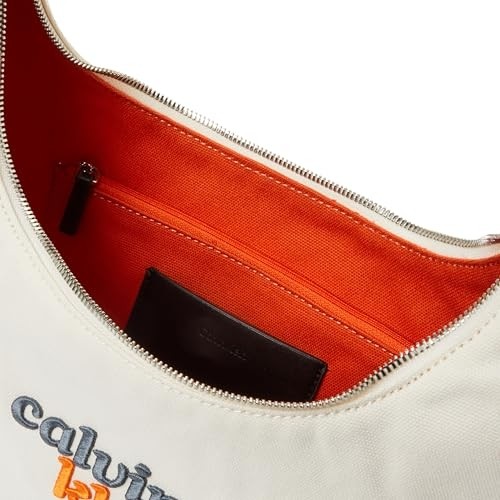 1001 Graphıc Canvas Medıum Shoulder B Kadın Omuz Çantası Whıte Canvas Os görsel 5