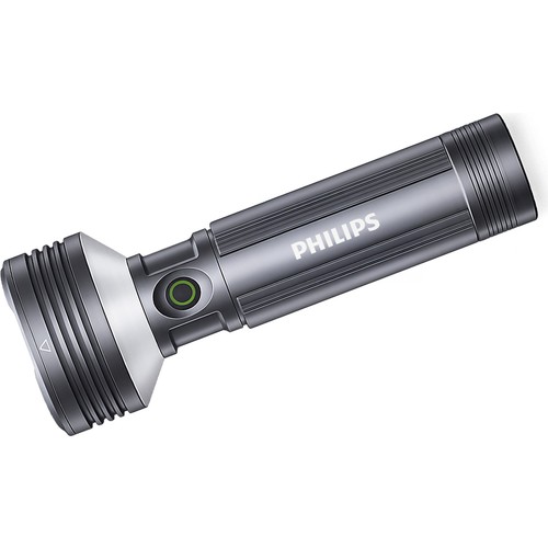 Philips SFL6253 3000 Lümen 50W LED El Feneri Metal Gövdeli 9 Modlu Çıkarılabilir Pilli Şarj Edilebilir Çift Açılı Flashlight