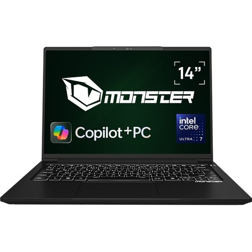 Monster Huma H4 V7.1.1 Core Ultra 7 256V 16 GB Ram 1 Tb SSD Intel Arc Graphics Windows 11 14" Fhd+ Copilot+ Pc Iş Bilgisayarı