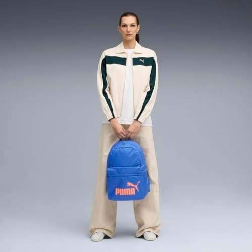 Happy Trend Puma Puma Phase Backpack Unisex Yetişkin Sırt Çantası, Puma Black, Tek Beden görsel 4