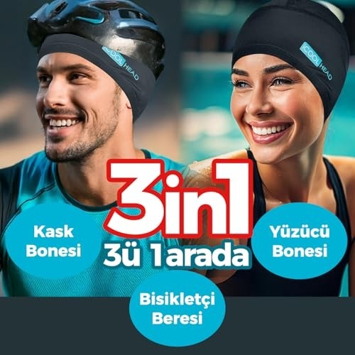 Aesco Bone, Havuz Bonesi, Yüzme Bonesi, Yüzücü Bonesi, Deniz Bonesi, Kumaş Bone, Hemşire Bonesi, Doktor Bonesi, Bisikletçi Beresi, Kask Beresi, Yürüyüş Beresi, Koşucu Beresi görsel 2
