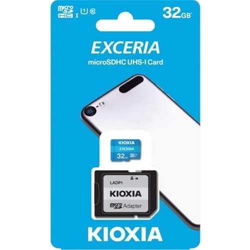 Kioxia 32GB Exceria microSDHC UHS-1 C10 Hafıza Kartı