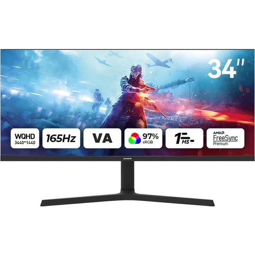 MP3424-Y 34 165Hz 1ms Curved Gaming Monitör
