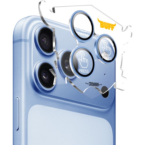 Buff Labs Buff iPhone 18 Pro 18 Pro Max Titan Metal Kamera Lens Koruyucu