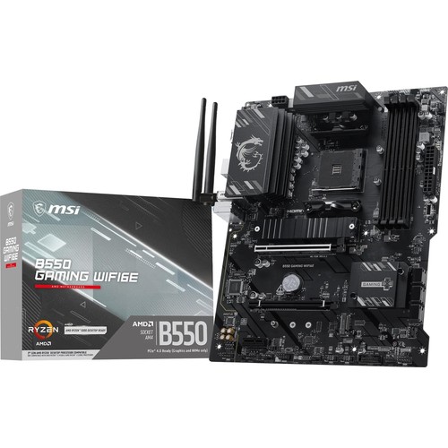 Msi Msı B550 Gamıng Wıfı6 Anakart Am4