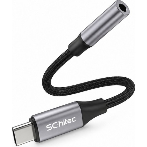 SChitec Type-C to 3.5mm Aux Dönüştürücü Adaptör HiFi Stereo Ses 10cm