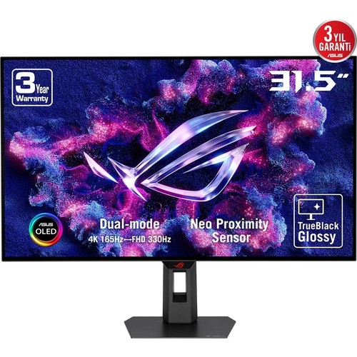 31.5 Asus Rog Strıx 0.03MS 165HZ Woled 4K Gamıng