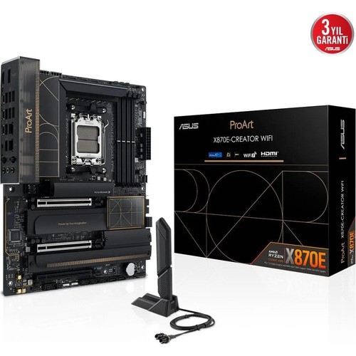 Asus PROART X870E CREATOR WIFI-7 DDR5 HDMI DP PCIE 5.0 AM5 ATX