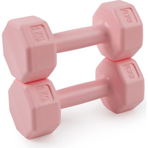 Plastik Dambıl Seti Renk 1 Kg x 2 Adet