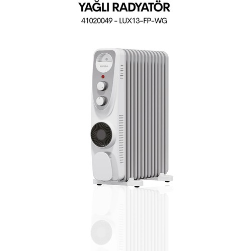 Luxell Yağlı Radyatör Elektrikli Isıtıcı 13 Dilim