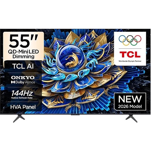 Tcl 55T8D 55 Inç 139 Ekran Dimming Qd-Miniled Gtv