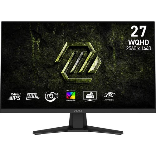 Msi 27" MAG 274QF E20 0.5Ms 200Hz WQHD IPS GAMING MONİTÖR