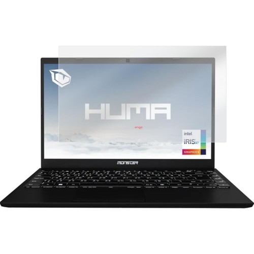 Odea Engo Monster Huma H4 V5 14.1 Inç Ile Uyumlu Mat Ekran Koruyucu Notebook, Yansıma ve Parlama Önleyici Parmak Izi Bırakmayan Laptop Koruma, 9h Temperli Kırılmaz Esnek Nano