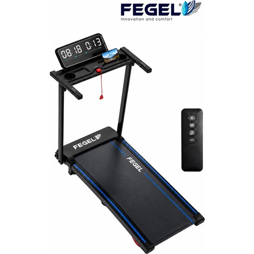Fegel FG-09 FitShow Destekli Manuel Eğimli Nabız Sensörlü Katlanabilir Koşu Bandı