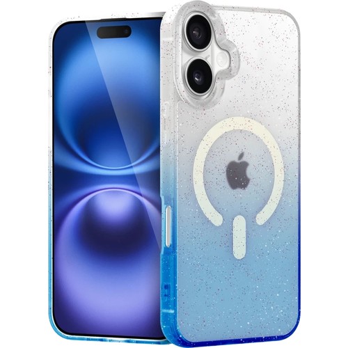 Apple iPhone 16 Plus Uyumlu Glossy Magsafe Kapak