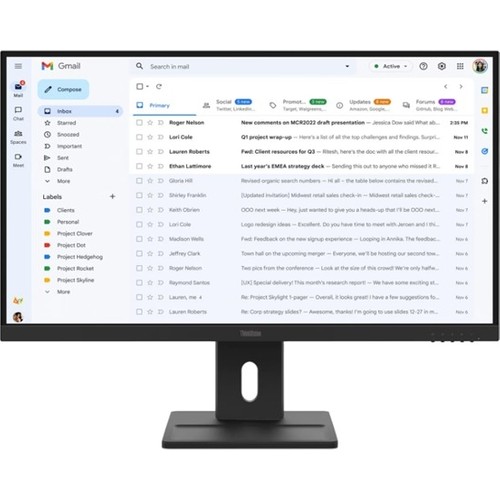 Lenovo 27 E27-40 Thınkvısıon 4ms 100HZ Hdmı+Vga Wled Pıvot Monıtor