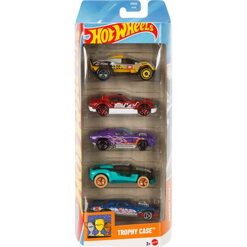 Hot Wheels 5'li Araba Seti JTH58 Trophy Case
