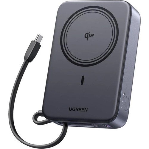 Ugreen Zapix MagSafe Wireless Hızlı Şarj Dahili 30 W USB-C Kablo, 20000 mAh Powerbank