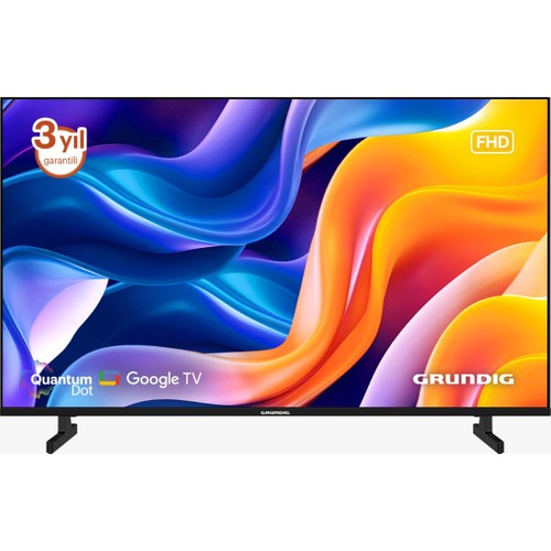 Grundig 43 GQF 6100 43" 109 Ekran Uydu Alıcılı Full HD Google Smart QLED TV