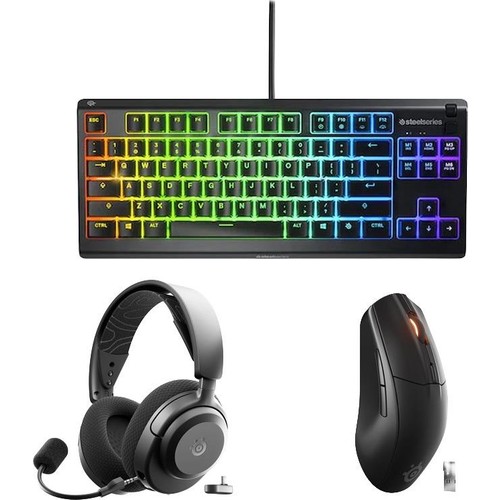 Steelseries LEVEL UP KLAVYE MOUSE KULAKLIK SET- WL,NOVA 3 WL,APEX 3 TKL)