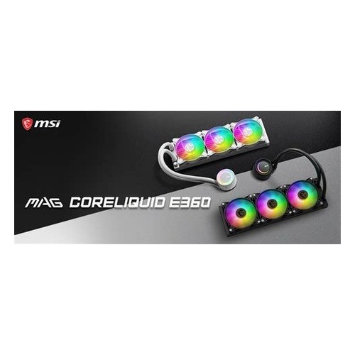 Msi Msı Mag Corelıquıd E360 Argb LED 360MM Sıvı Soğutma Sıstemı