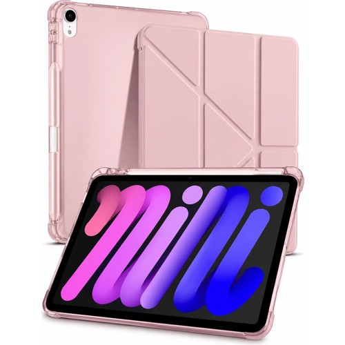 Auraks iPad Mini 6 7 Uyumlu Uyku Modlu Kalem Bölmeli Stand Olabilen Mıknatıslı Akıllı Kılıf A17 Pro