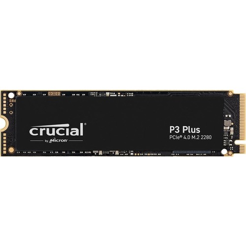 Crucial P3 Plus SSD 500 GB M.2 Pcıe Gen4 Nvme Dahili Ssd, 4.700 Mb/s'ye Kadar, Dizüstü ve Masaüstü Uyumlu, Katı Hal Sürücülü Sabit Sürücü