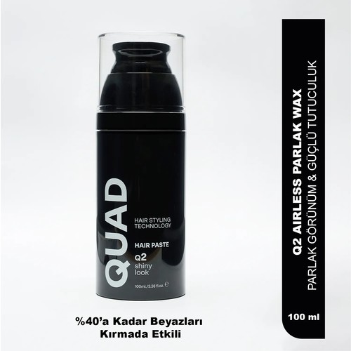Quad Q2 Airless kırıcı etkili parlak wax