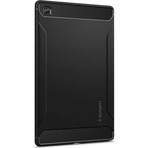 Spigen Samsung Galaxy Tab A7 ile Uyumlu Kılıf Rugged Armor Black - ACS01562