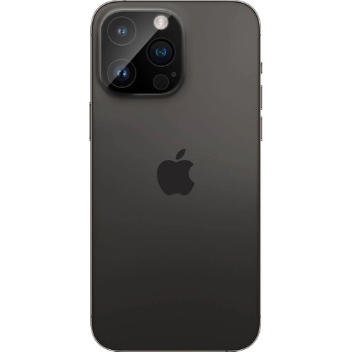 Spigen Apple iPhone 16 Pro Max / 16 Pro / 15 Pro Max / 15 Pro / 14 Pro Max / 14 Pro ile Uyumlu Kamera Lens Camı Koruyucu GLAS.tR Optik (2 Adet) Black - AGL05273