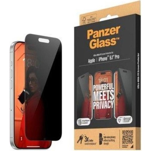 PanzerGlass iPhone 15 Pro UWF Privacy wA, Ekran Koruyucu