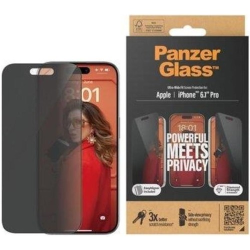 PanzerGlass iPhone 15 Pro UWF Privacy wA, Ekran Koruyucu