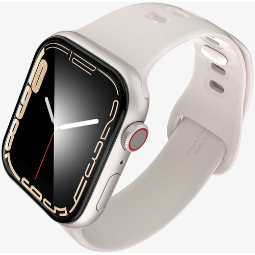 Spigen Apple Watch 41mm (Seri 9/8/7) Ekran Koruyucu Kolay Kurulum Pro Flex EZ Fit (2 Adet) - AFL04052
