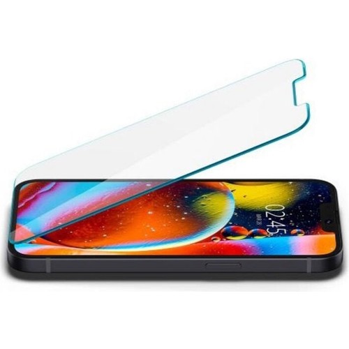 Spigen Apple iPhone 17e / 16e / 14 /13 Pro / 13 Cam Ekran Koruyucu Kolay Kurulum GLAS.tR EZ Fit Slim HD (2 Adet) - AGL03385