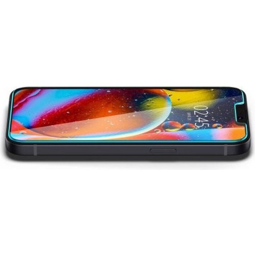 Spigen Apple iPhone 17e / 16e / 14 /13 Pro / 13 Cam Ekran Koruyucu Kolay Kurulum GLAS.tR EZ Fit Slim HD (2 Adet) - AGL03385