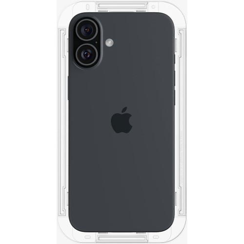 Spigen Apple iPhone 16 / 15 ile Uyumlu Cam Ekran Koruyucu Kolay Kurulum GLAS.tR EZ Fit Slim HD (2 Adet) - AGL06903