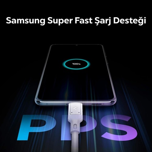 Spigen 48W USB-C 2 Port Araç içi Hızlı Şarj Aleti PPS Desteği Akım Korumalı Güç Adaptörü Çakmaklık iPhone & Android & iPad Type-C PD 3.0 30W + QC 3.0 18W - ACP08447