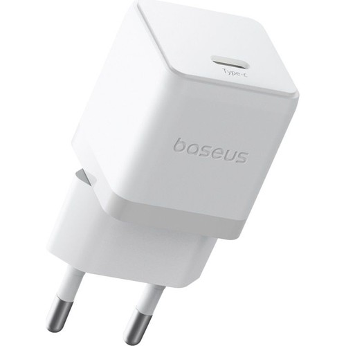 Baseus Palm 20W Hızlı Şarj Cihazı Beyaz Ev Şarj Adaptörü Type-C Uyumlu Modellerle