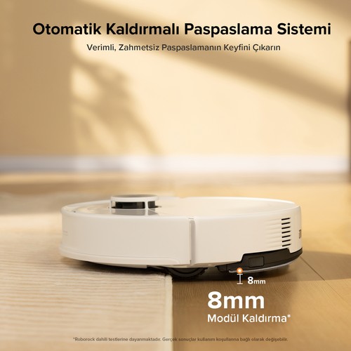 Roborock S8 Pro Akıllı Robot Süpürge - Beyaz