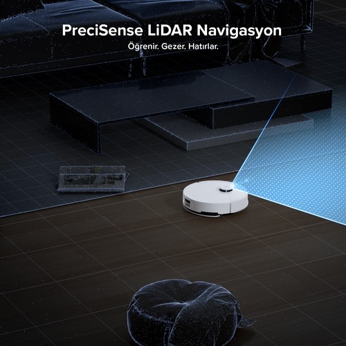Roborock S8 Pro Akıllı Robot Süpürge - Beyaz