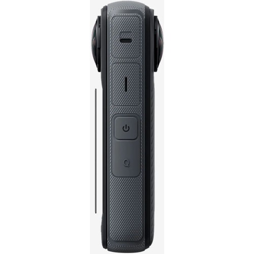 Spigen Insta 360 X4 ile Uyumlu Aksiyon Kameras Cam Ekran Koruyucu GLAS.tR Full Cover (2 Adet) Black - AGL09309