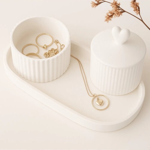 Atelier Kalp – 3’lü Dekoratif Set (3d Üretim, Pla Malzeme) - Görsel 4