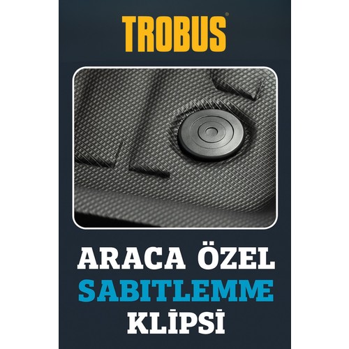 Renault Express Van 2023 Carbon Desen Havuzlu Paspas | Kaymaz & Koku Yapmaz — alternatif görsel
