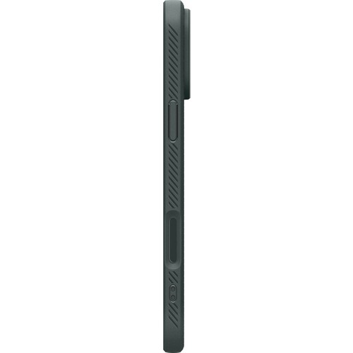 Spigen Apple iPhone 17 Pro ile Uyumlu ince Kılıf Liquid Air Hava Kanalı Teknolojisi™ Askeri Sınıf Koruma Abyss Green Dokulu Yüzey Kapak - ACS09944