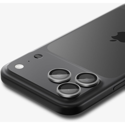 Spigen Apple iPhone 17 Pro Max / 17 Pro / 16 Pro Max / 16 Pro / 15 Pro Max / 15 Pro / 14 Pro Max ile Uyumlu Kamera Lens Camı Koruyucu Kolay Kurulum GLAS.tR EZ Fit Optik Pro (2 Adet) Gray - AGL10125
