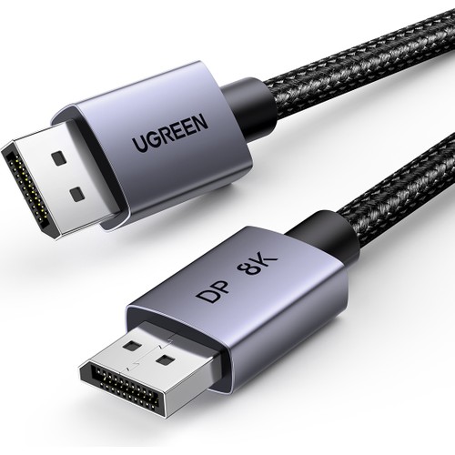 Ugreen 8k 60Hz Displayport To Displayport 1.4 Örgülü Kablo, 3m, 25906