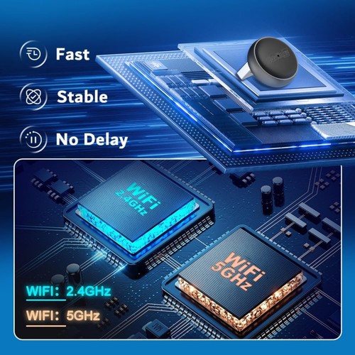 Carlinkit Mini Ultra 3 Kablosuz Carplay ve Android Auto Adaptörü –  iPhone ve Android 11+ Destekli, Usb-A / Type-C Tak Çalıştır, Hızlı ve Stabil Bağlantı